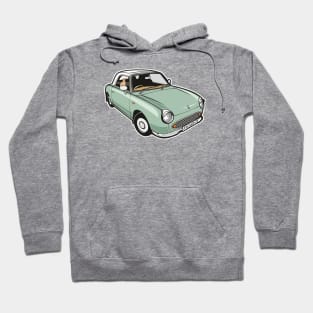 Nissan Figaro Emerald Green Hoodie